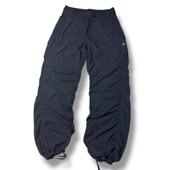 Pants - Lululemon Athletic Dance Studio Track Pants Size 6 Reg Black Jogger 31” Casual